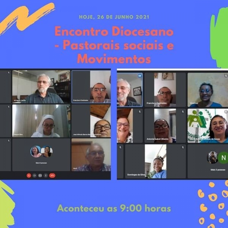 Diocese de Bacabal promove reunião com Coordenadores de Pastorais e Movimentos