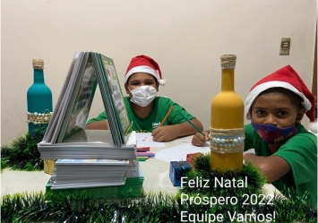 Mensagem de Natal e ano Novo