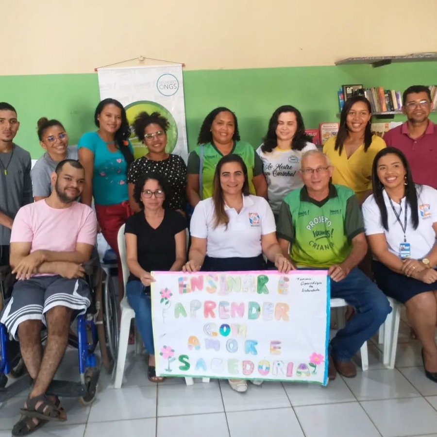 A Equipe Vamos! recebe a  visita da Secretária Estadual de Relações Institucionais do Maranhão