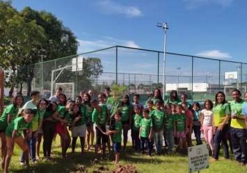 Crianças do Projeto Vamos! participam do turismo Ambiental na cidade de Bacabal.