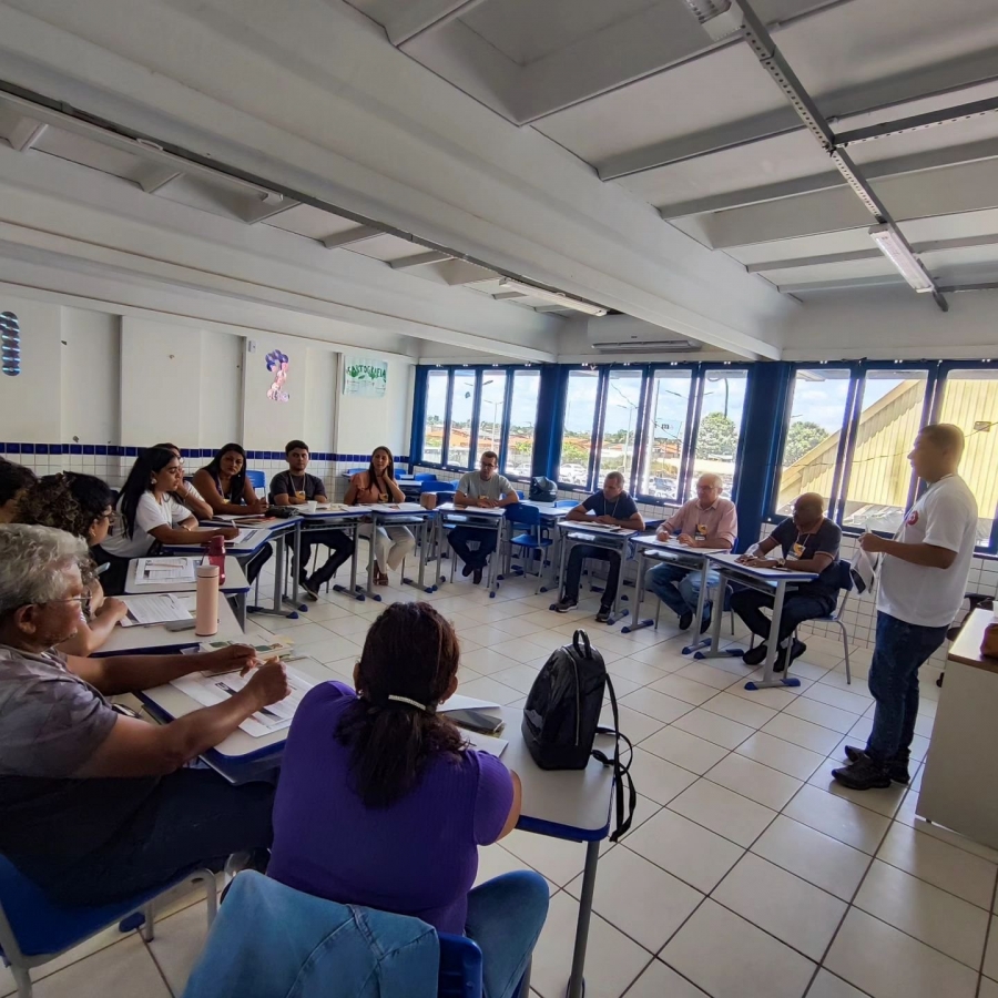 Representante da Associação Vamos! Esteve presente na Audiência do Orçamento Participativo do Maranhão.